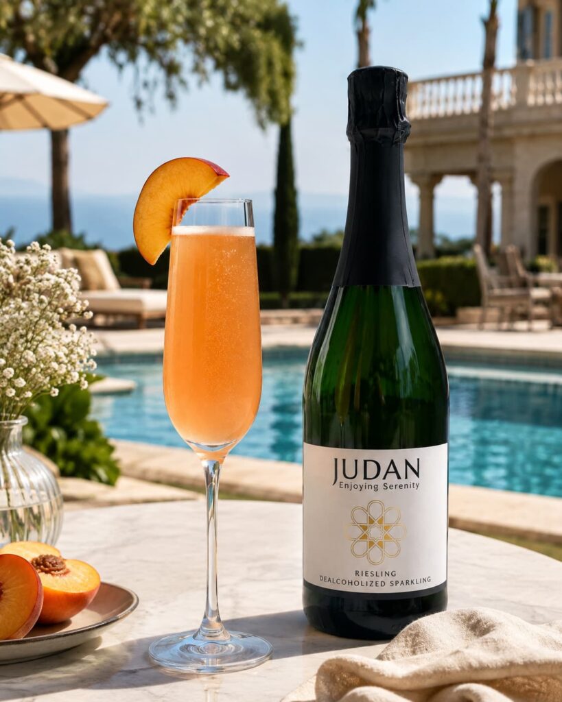 Bellini Judan — Un brindis fresco, elegante y sin alcohol