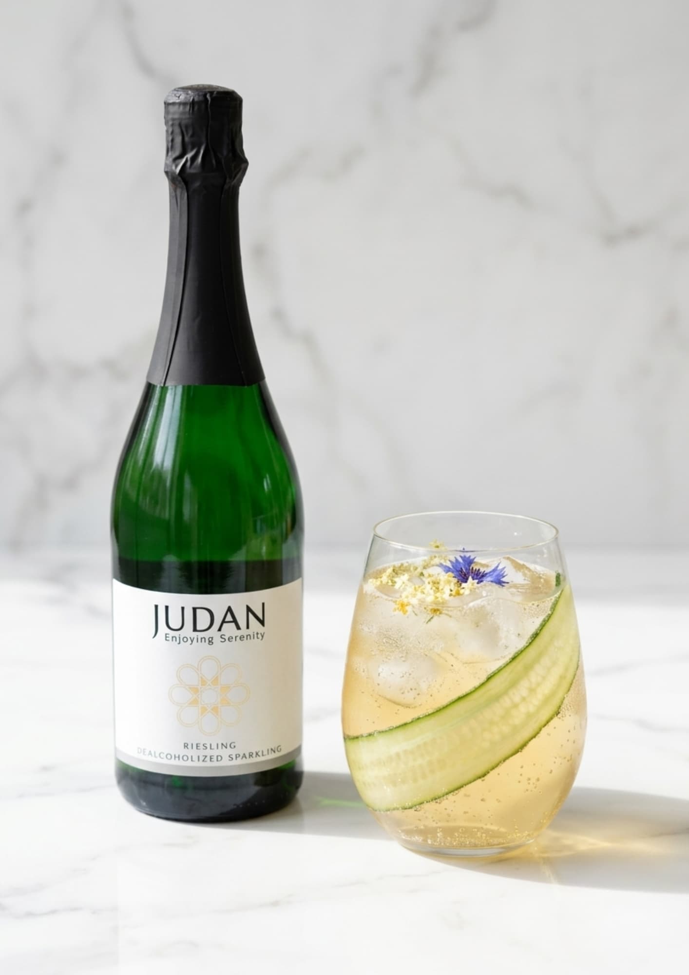 Judan Elderflower Fizz sin alcohol